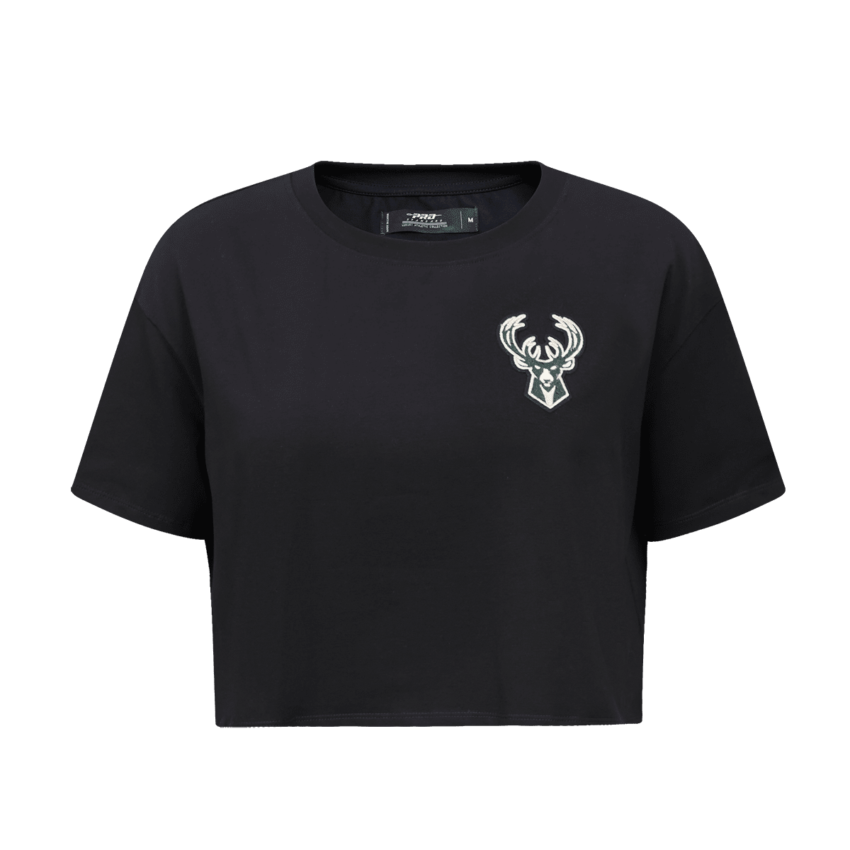 PLAYERA CROP NBA MILWAUKEE BUCKS CLASSIC ESSENTIALS PARA MUJER