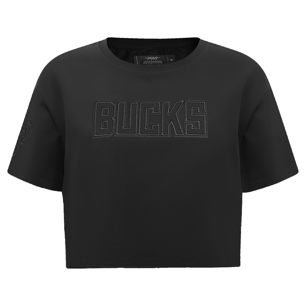 PLAYERA CROP NBA MILWAUKEE BUCKS NEUTRAL PARA MUJER