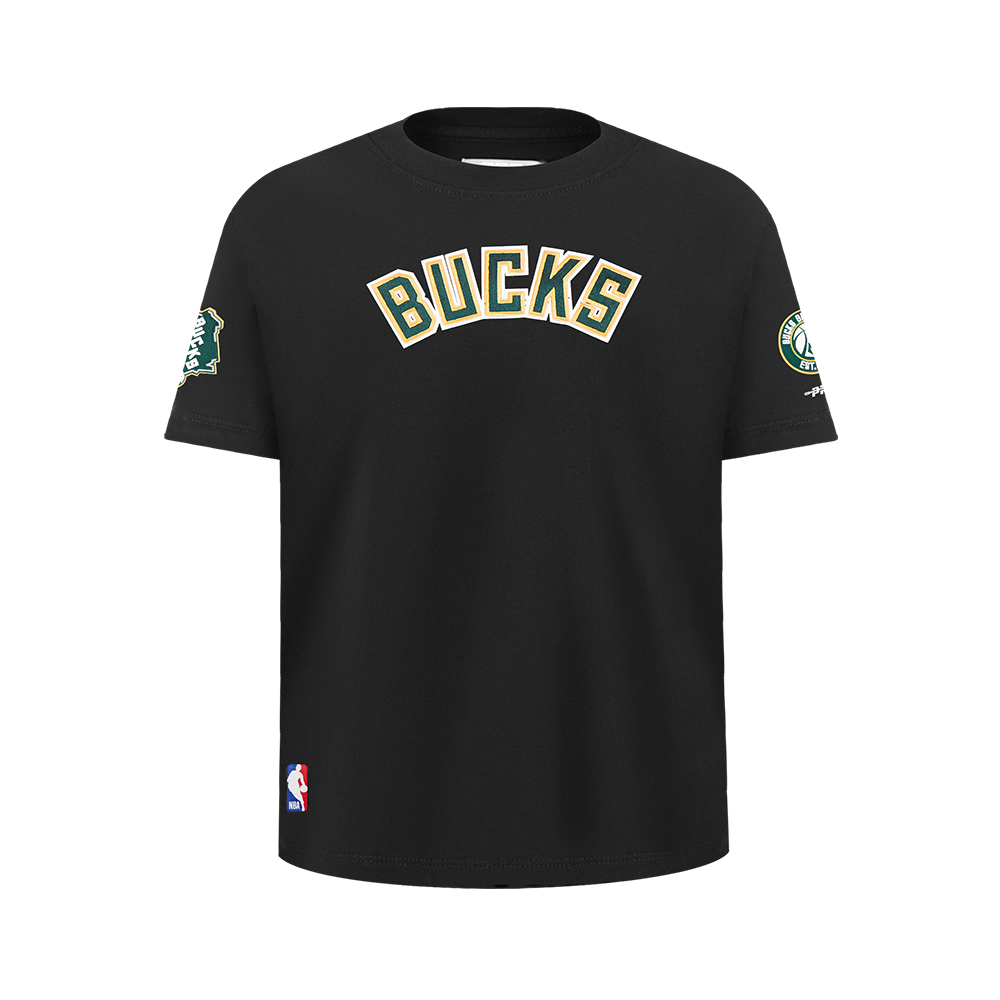 PLAYERA NBA MILWAUKEE BUCKS CLASSIC CHENILLE PARA NIÑO JUNIOR