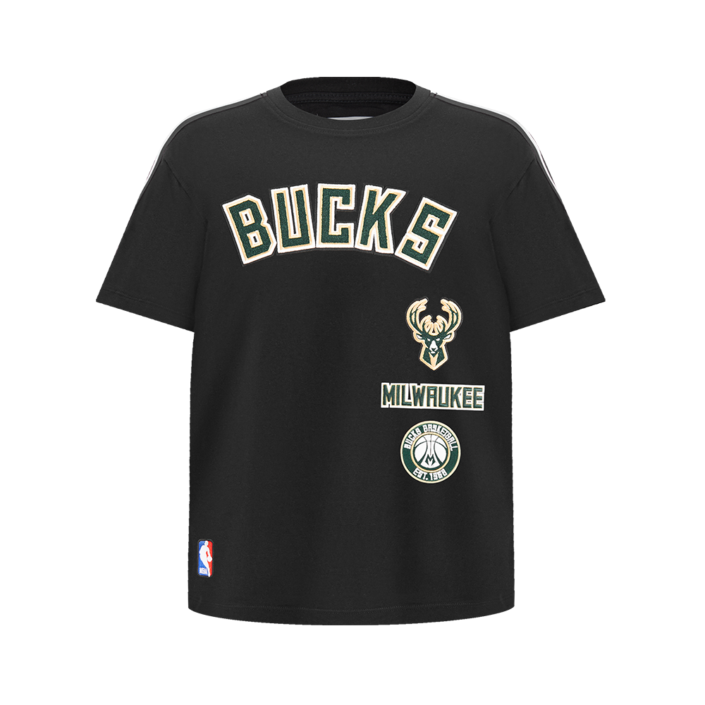 PLAYERA NBA MILWAUKEE BUCKS RETRO CLASSICS PARA NIÑO JUNIOR