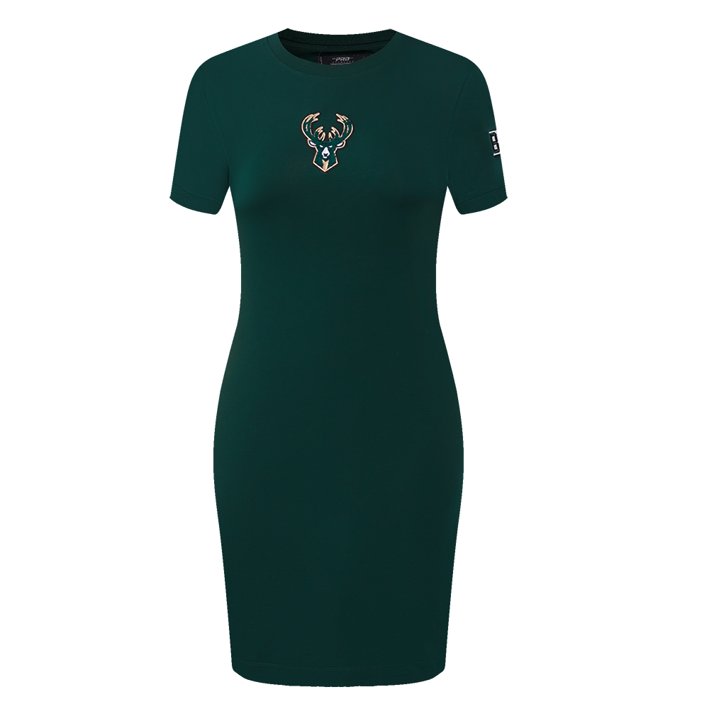 VESTIDO NBA MILWAUKEE BUCKS CLASSIC ESSENTIALS PARA MUJER