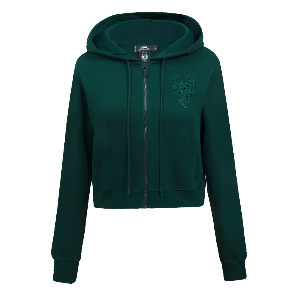 SUDADERA CON CIERRE NBA MILWAUKEE BUCKS PARA MUJER
