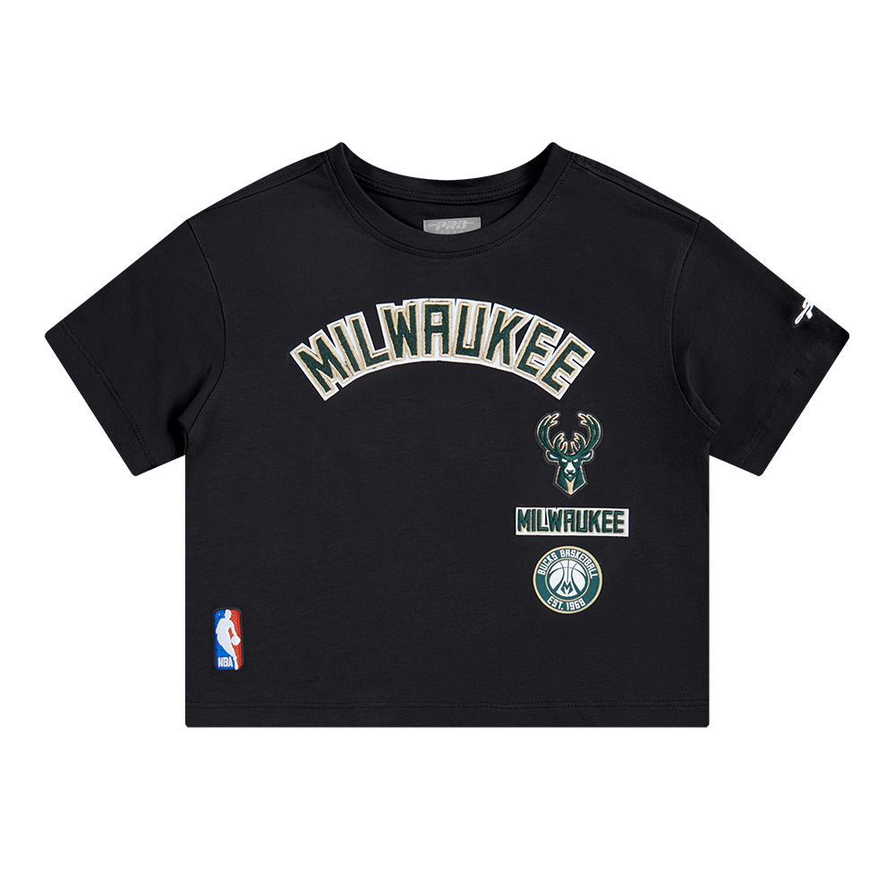 PLAYERA NBA MILWAUKEE BUCKS RETRO CLASSICS PARA NIÑA