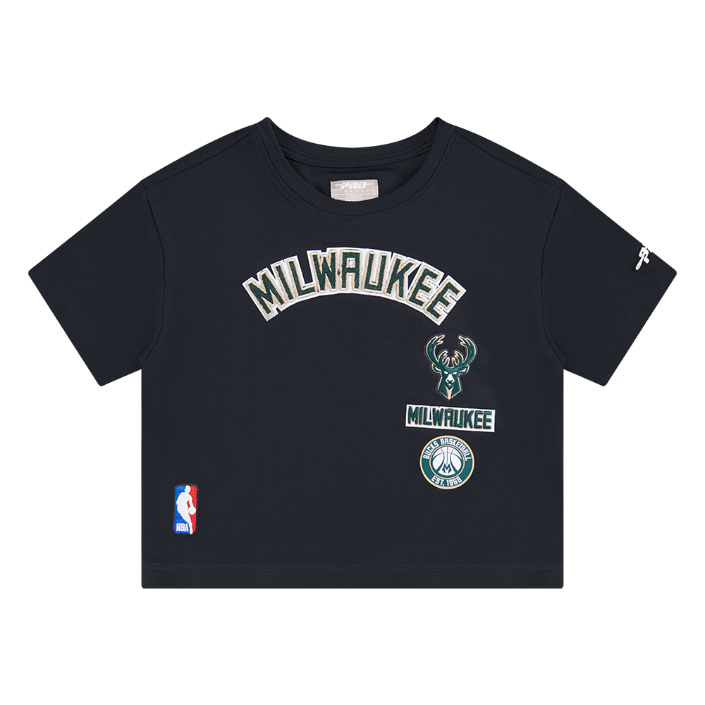 PLAYERA NBA MILWAUKEE BUCKS RETRO CLASSICS PARA BEBÉ NIÑA