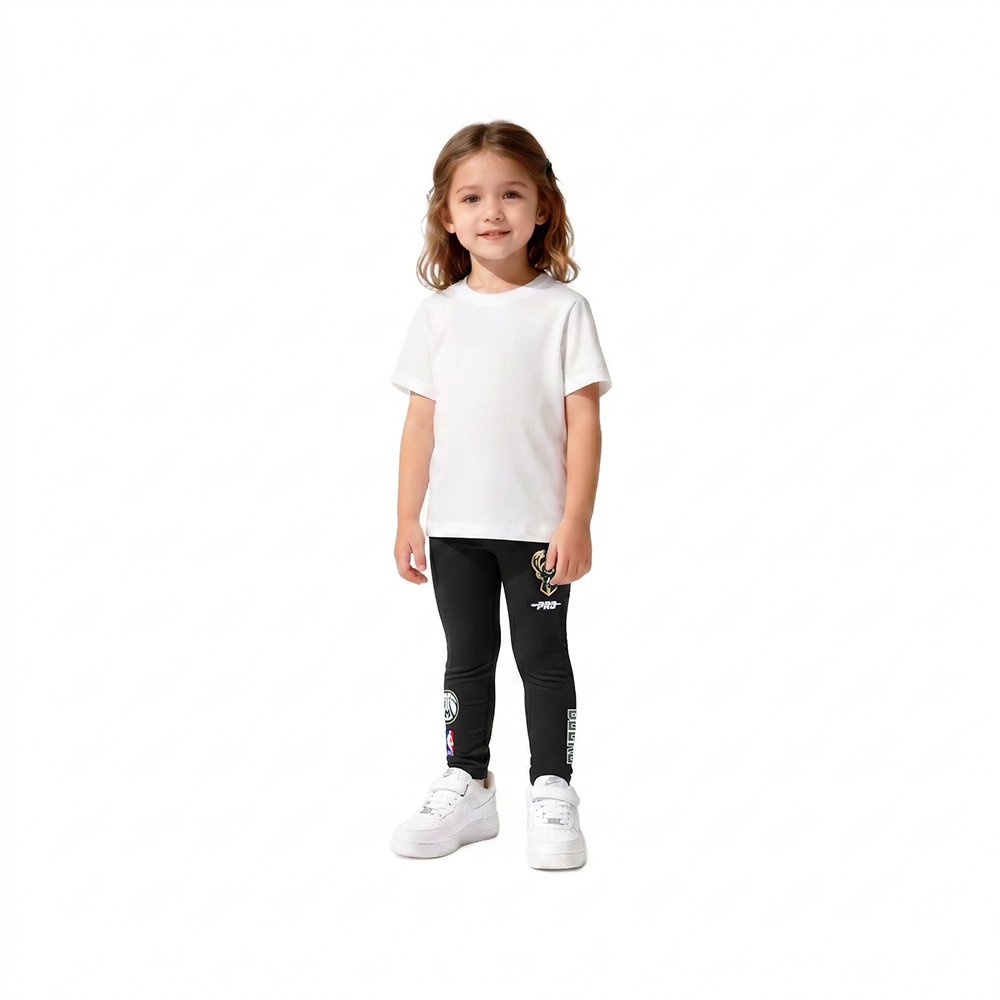 LEGGINGS NBA MILWAUKEE BUCKS CLASSIC ESSENTIALS PARA BEBÉ NIÑA