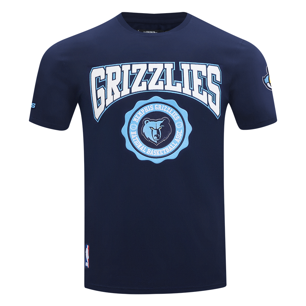 PLAYERA NBA MEMPHIS GRIZZLIES CREST EMBLEM