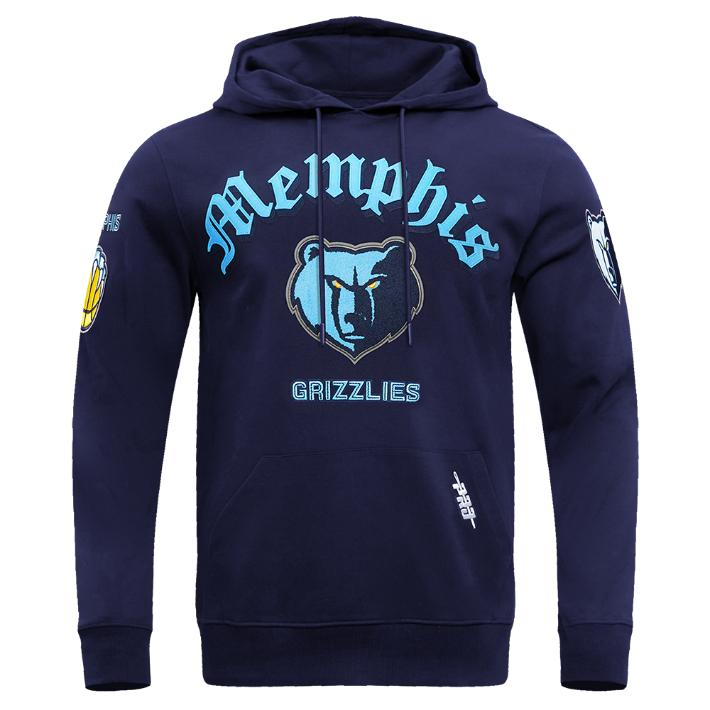 SUDADERA CON GORRO NBA MEMPHIS GRIZZLIES OLD ENGLISH