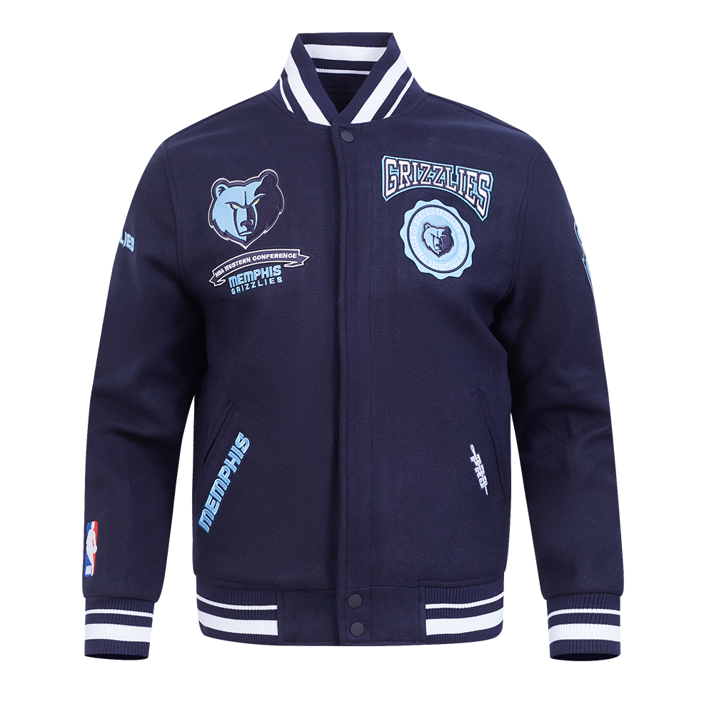 CHAMARRA UNIVERSITARIA NBA MEMPHIS GRIZZLIES CREST EMBLEM