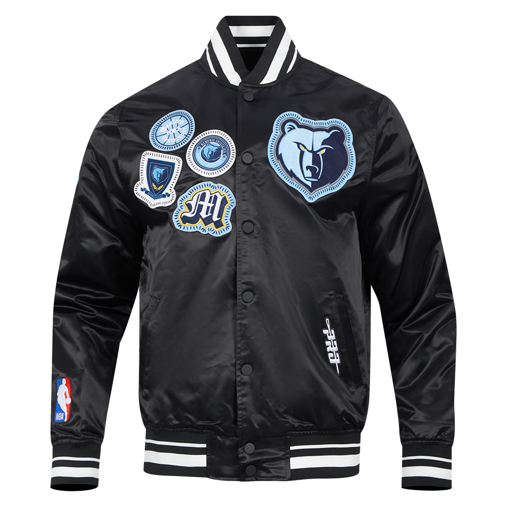 CHAMARRA DE SATÍN NBA MEMPHIS GRIZZLIES DIY PICK STITCH