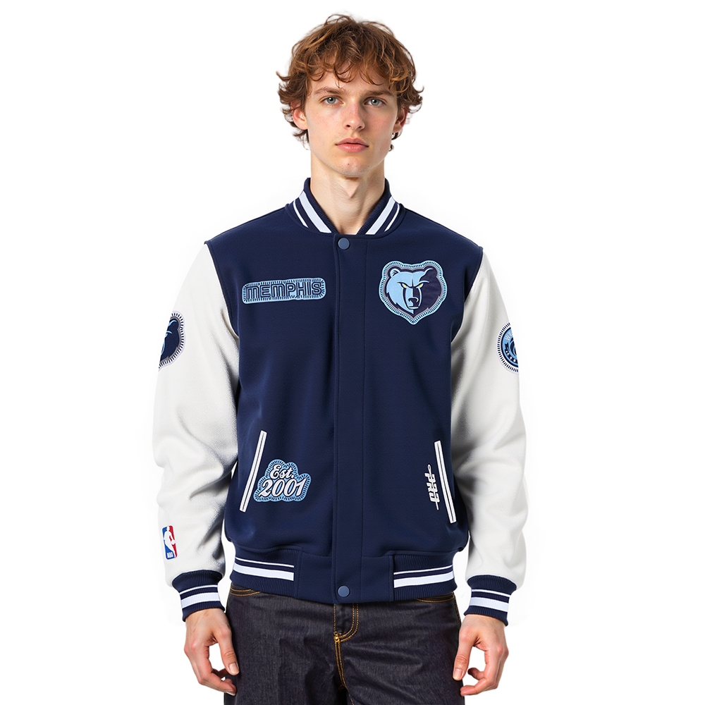 CHAMARRA UNIVERSITARIA NBA MEMPHIS GRIZZLIES DIY PICK STITCH