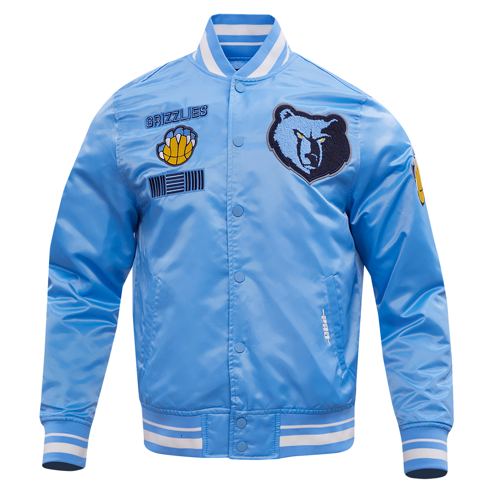 CHAMARRA DE SATÍN NBA MEMPHIS GRIZZLIES RETRO CLASSICS