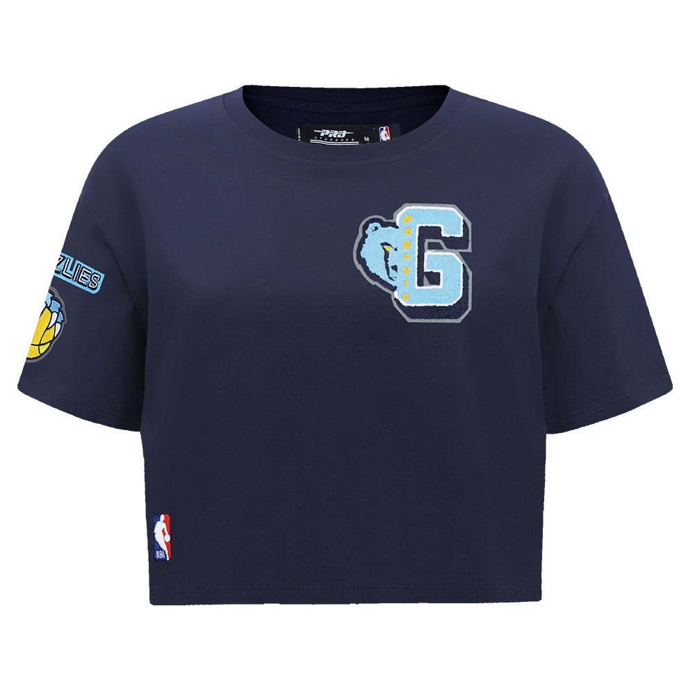 PLAYERA CROP NBA MEMPHIS GRIZZLIES MASH UP PARA MUJER