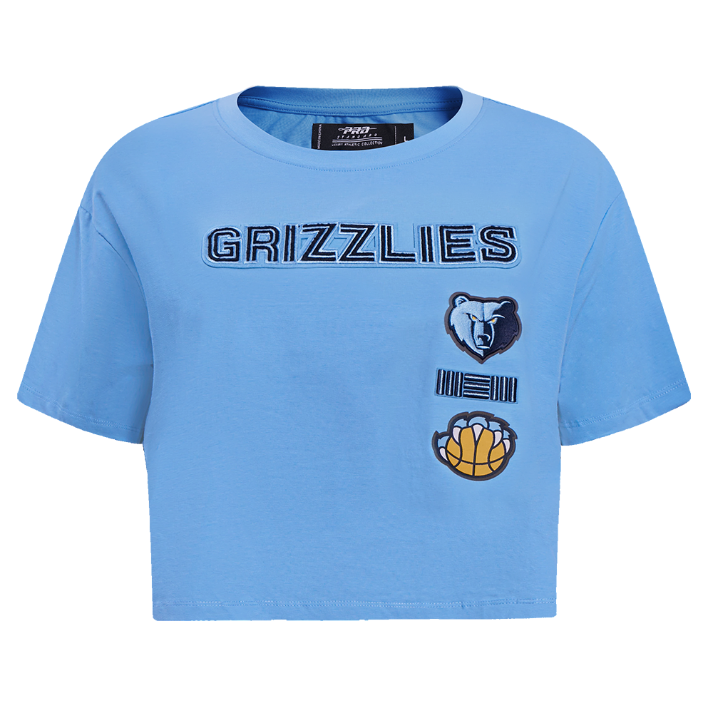 PLAYERA CROP NBA MEMPHIS GRIZZLIES RETRO CLASSICS PARA MUJER