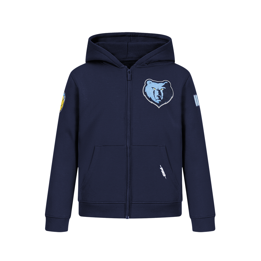SUDADERA CON CIERRE NBA MEMPHIS GRIZZLIES CLASSIC CHENILLE PARA NIÑO JUNIOR