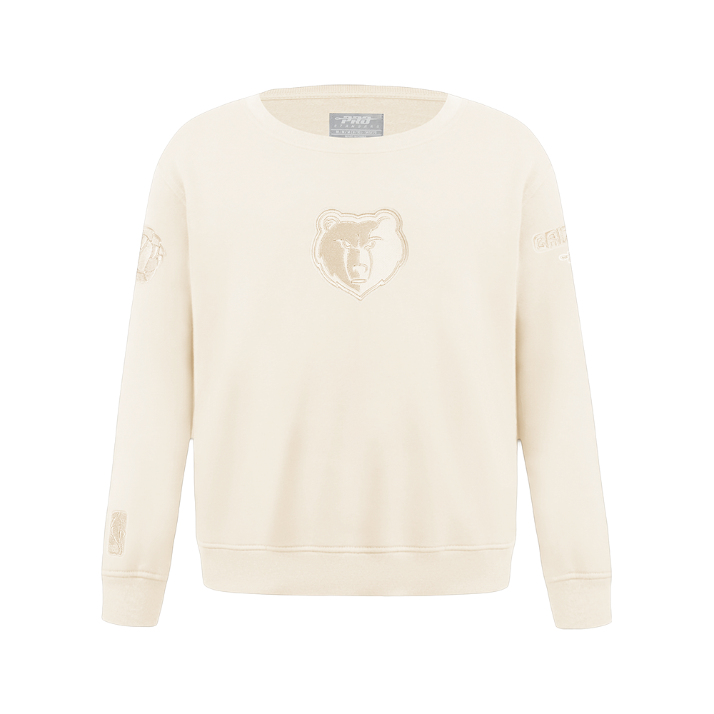 SUDADERA DE CUELLO REDONDO NBA MEMPHIS GRIZZLIES NEUTRAL PARA NIÑO JUNIOR