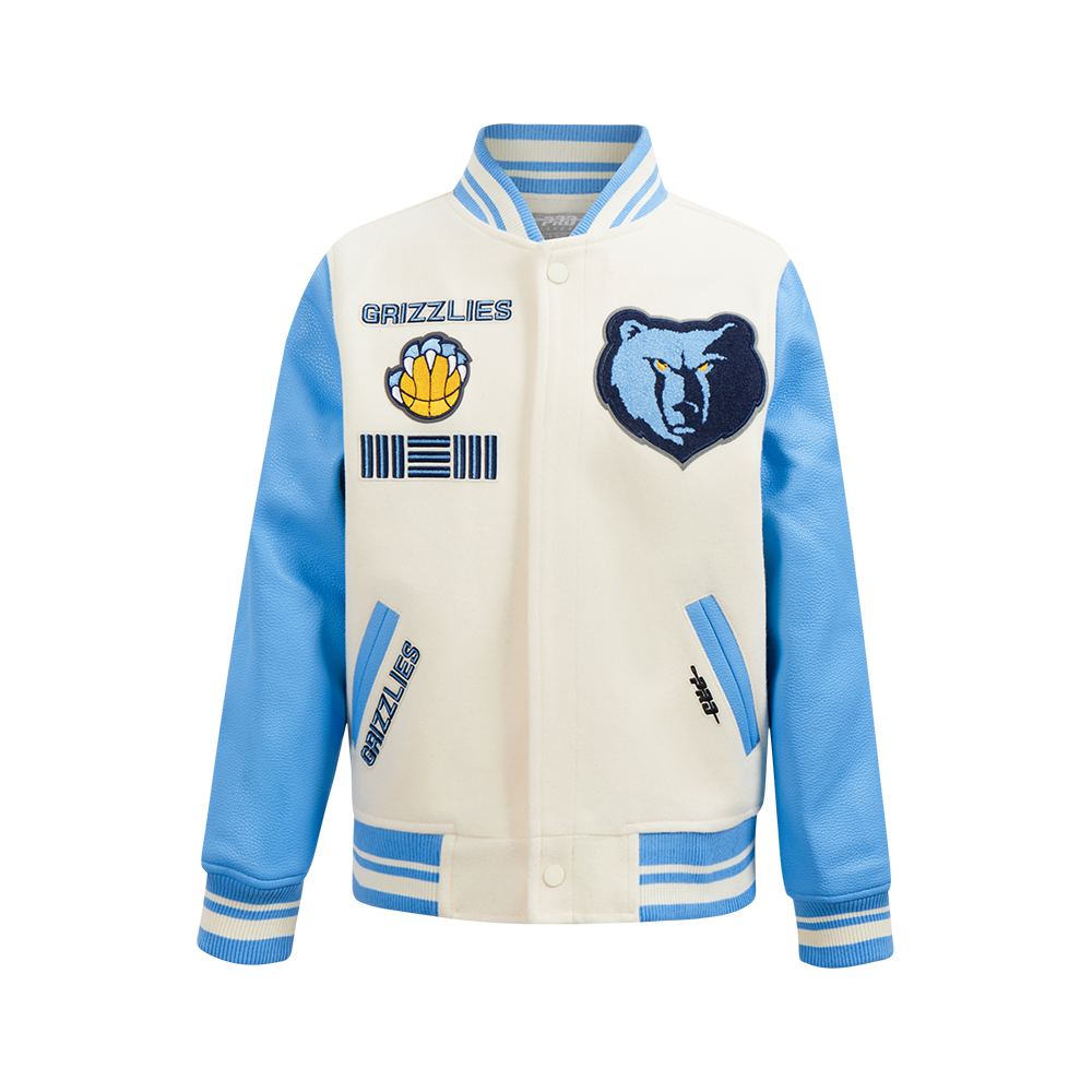 CHAMARRA UNIVERSITARIA NBA MEMPHIS GRIZZLIES RETRO CLASSICS PARA NIÑO JUNIOR