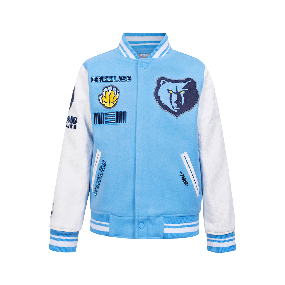 CHAMARRA UNIVERSITARIA NBA MEMPHIS GRIZZLIES RETRO CLASSICS PARA NIÑO JUNIOR