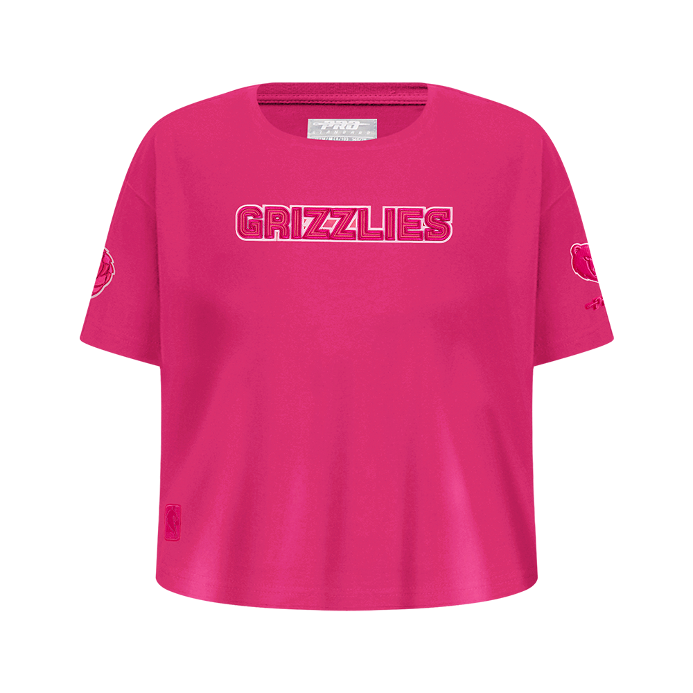 PLAYERA NBA MEMPHIS GRIZZLIES CLASSIC TRIPLE PINK PARA NIÑA JUNIOR