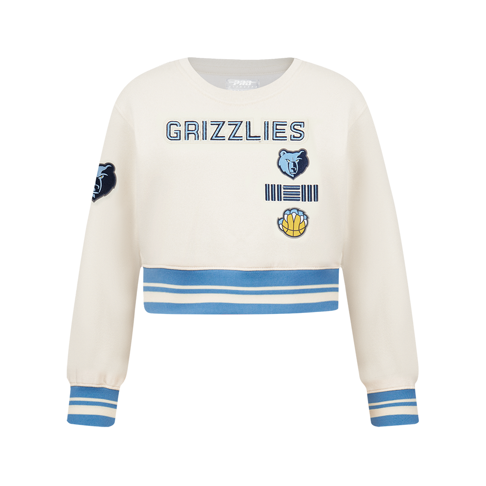 SUDADERA DE CUELLO REDONDO NBA MEMPHIS GRIZZLIES RETRO CLASSICS PARA NIÑA JUNIOR