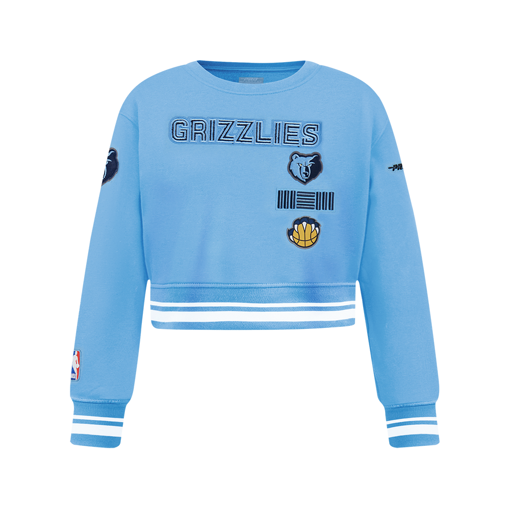 SUDADERA DE CUELLO REDONDO NBA MEMPHIS GRIZZLIES RETRO CLASSICS PARA NIÑA JUNIOR