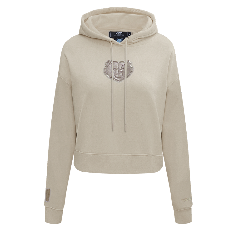 SUDADERA CON GORRO NBA MEMPHIS GRIZZLIES NEUTRAL PARA MUJER