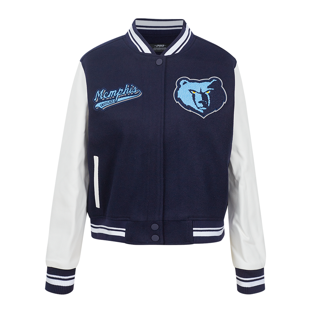 CHAMARRA UNIVERSITARIA NBA MEMPHIS GRIZZLIES SCRIPT TAIL PARA MUJER