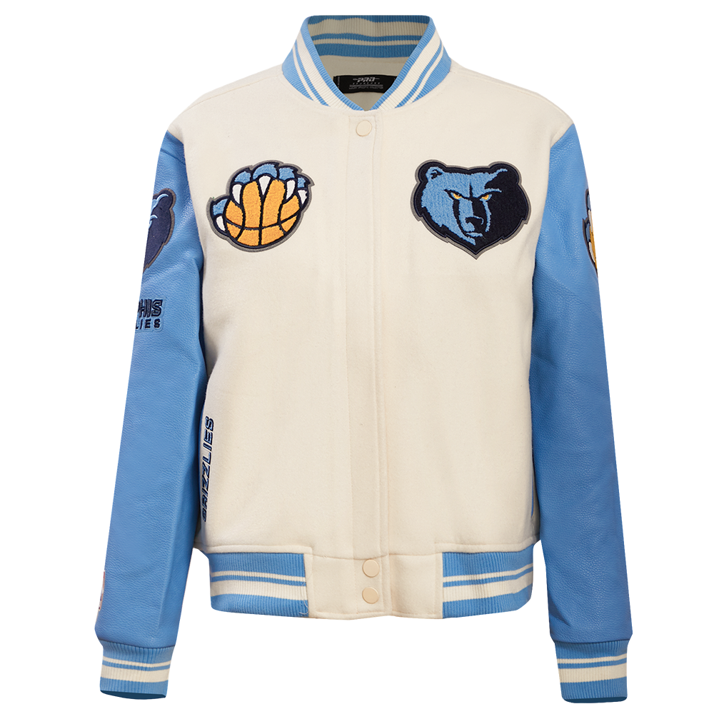 CHAMARRA UNIVERSITARIA NBA MEMPHIS GRIZZLIES RETRO CLASSICS PARA MUJER