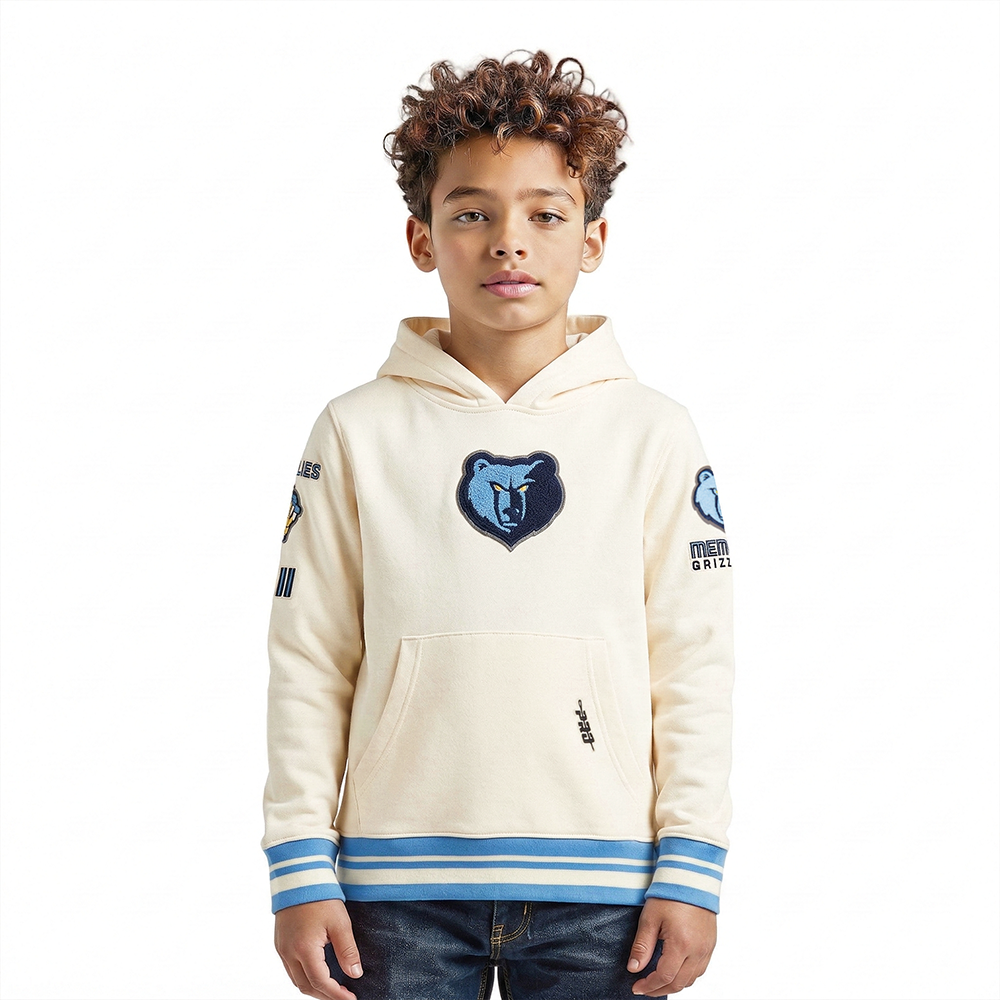 SUDADERA CON GORRO NBA MEMPHIS GRIZZLIES RETRO CLASSICS PARA NIÑO