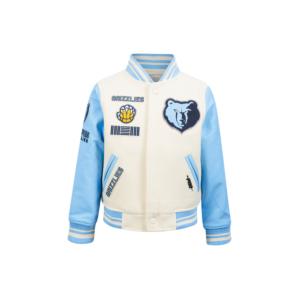 CHAMARRA UNIVERSITARIA NBA MEMPHIS GRIZZLIES RETRO CLASSICS PARA NIÑO