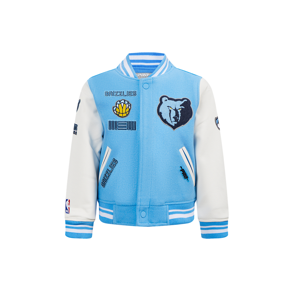 CHAMARRA UNIVERSITARIA NBA MEMPHIS GRIZZLIES RETRO CLASSICS PARA NIÑO