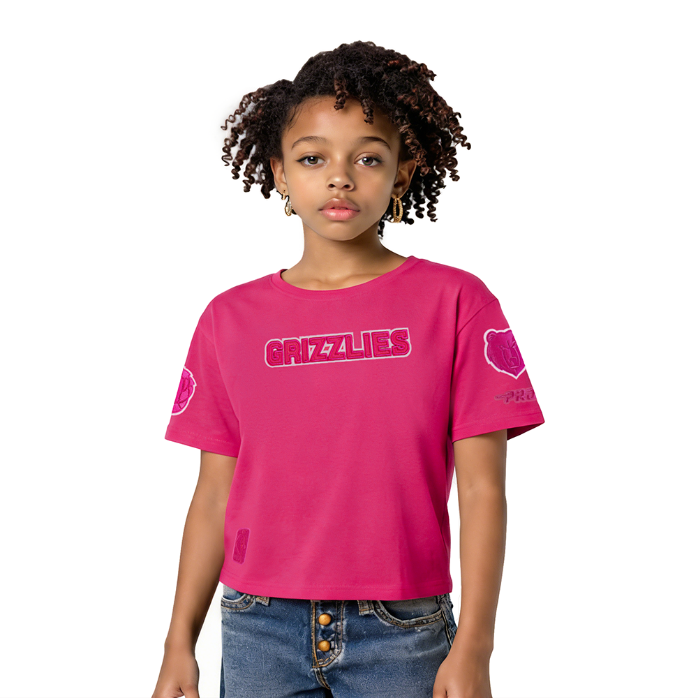 PLAYERA NBA MEMPHIS GRIZZLIES CLASSIC TRIPLE PINK PARA NIÑA