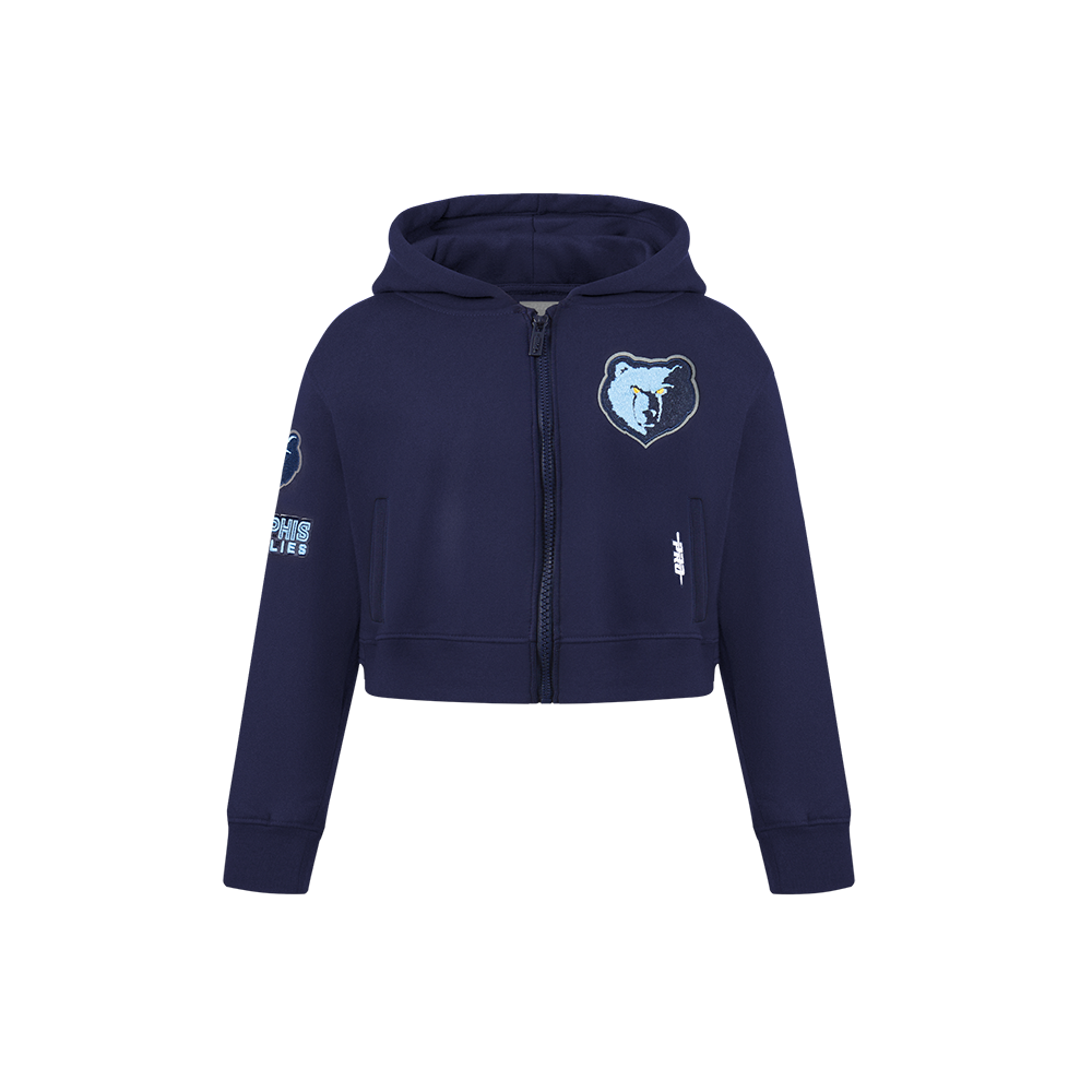 SUDADERA CON CIERRE NBA MEMPHIS GRIZZLIES CLASSIC ESSENTIALS PARA NIÑA