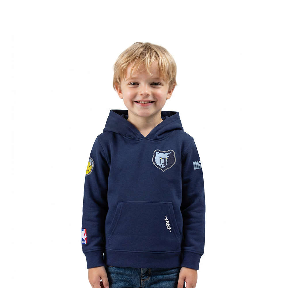 SUDADERA CON GORRO NBA MEMPHIS GRIZZLIES CLASSIC CHENILLE PARA BEBÉ NIÑO