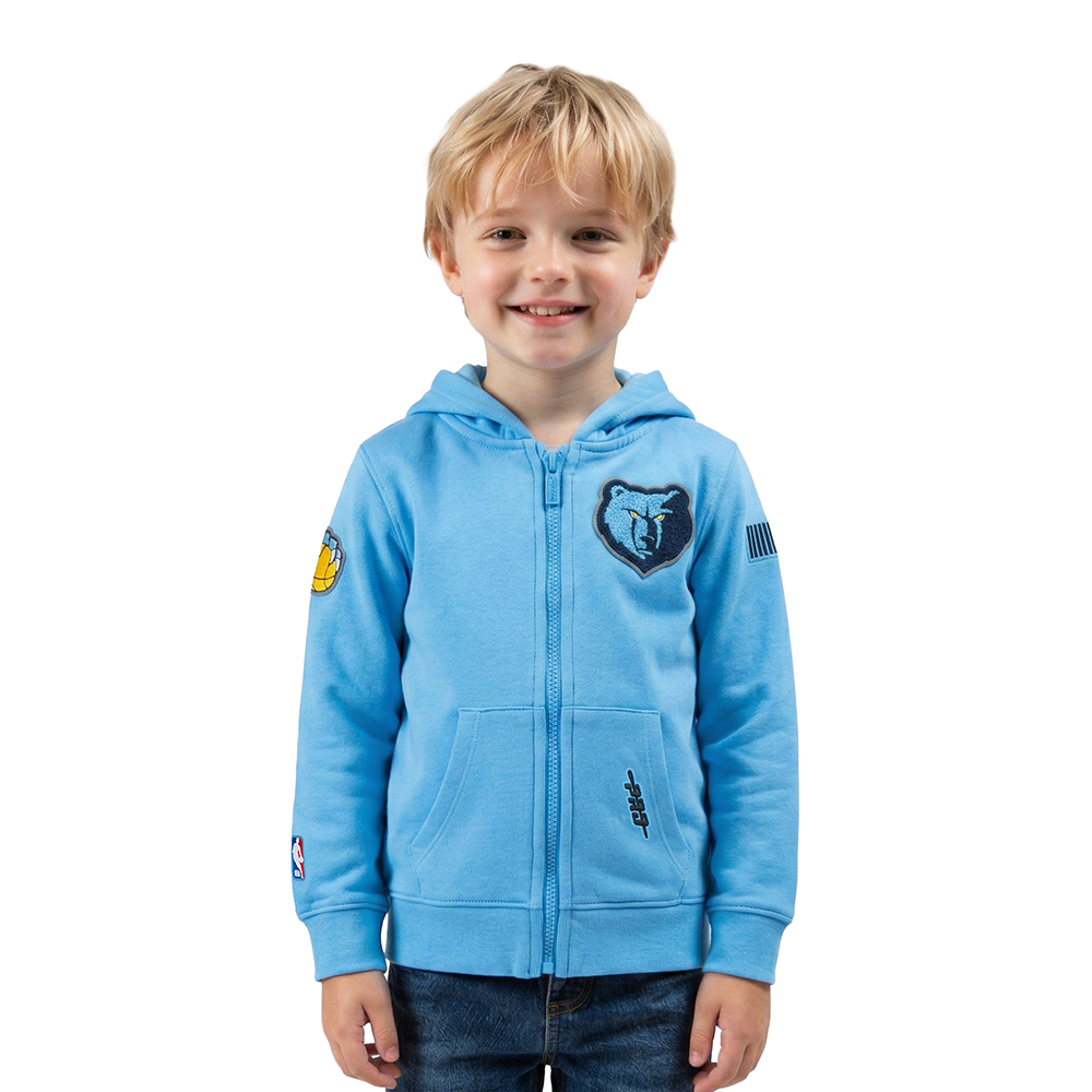 SUDADERA CON CIERRE NBA MEMPHIS GRIZZLIES CLASSIC CHENILLE PARA BEBÉ NIÑO