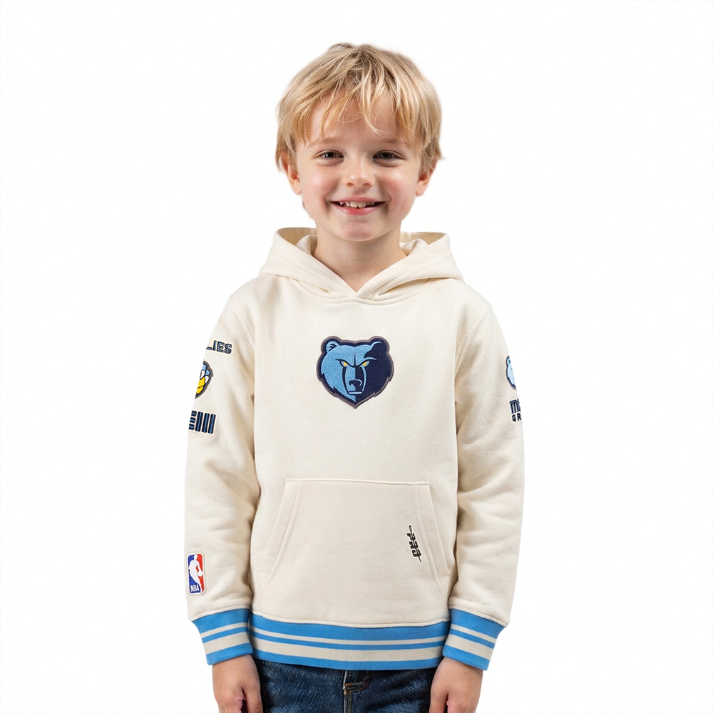 SUDADERA CON GORRO NBA MEMPHIS GRIZZLIES RETRO CLASSICS PARA BEBÉ NIÑO
