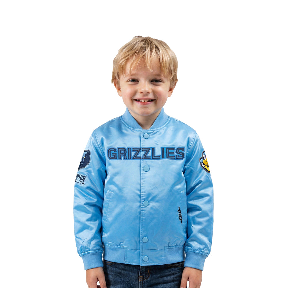 CHAMARRA DE SATIN NBA MEMPHIS GRIZZLIES CLASSIC CHENILLE PARA BEBÉ NIÑO