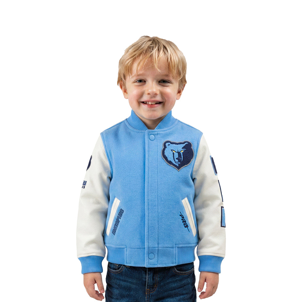 CHAMARRA UNIVERSITARIA NBA MEMPHIS GRIZZLIES CLASSIC CHENILLE PARA BEBÉ NIÑO