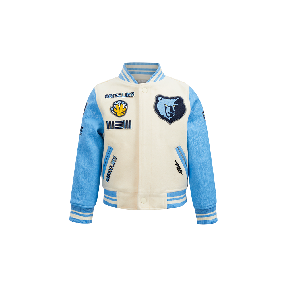 CHAMARRA UNIVERSITARIA NBA MEMPHIS GRIZZLIES RETRO CLASSICS PARA BEBÉ NIÑO