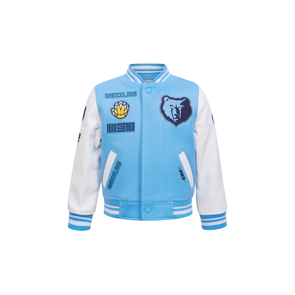 CHAMARRA UNIVERSITARIA NBA MEMPHIS GRIZZLIES RETRO CLASSICS PARA BEBÉ NIÑO