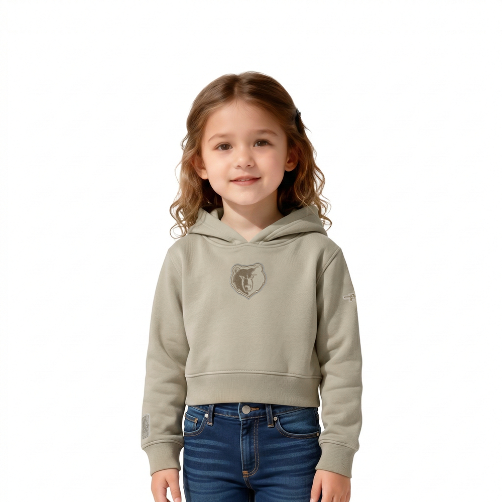 SUDADERA CON GORRO NBA MEMPHIS GRIZZLIES NEUTRAL PARA BEBÉ NIÑA