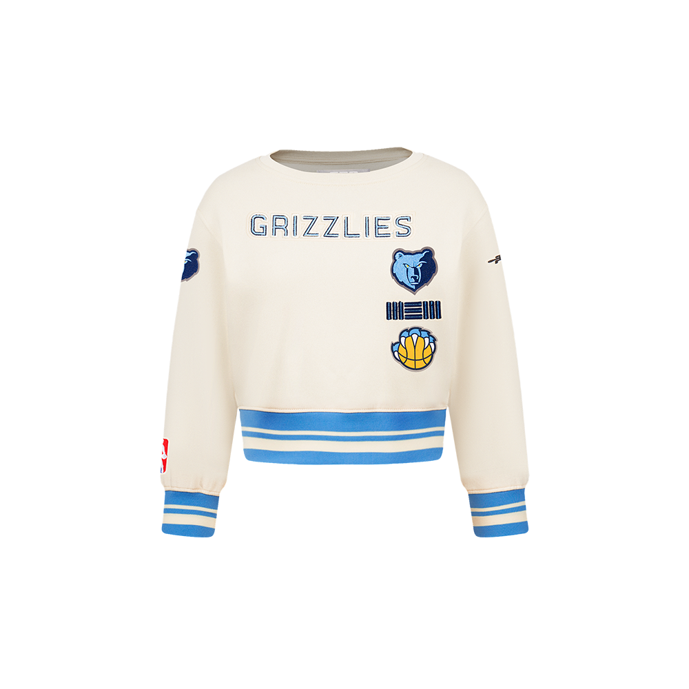 SUDADERA DE CUELLO REDONDO NBA MEMPHIS GRIZZLIES RETRO CLASSICS PARA BEBÉ NIÑA