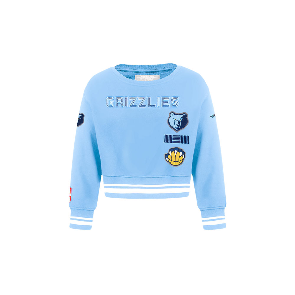 SUDADERA DE CUELLO REDONDO NBA MEMPHIS GRIZZLIES RETRO CLASSICS PARA BEBÉ NIÑA