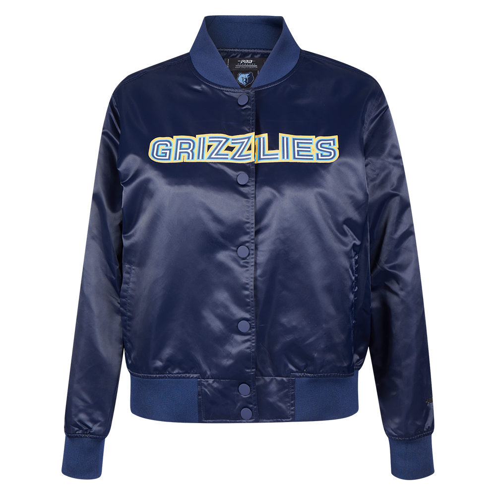 CHAMARRA DE SATÍN NBA MEMPHIS GRIZZLIES CLASSIC CHENILLE PARA MUJER