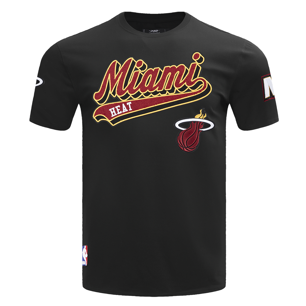 PLAYERA NBA MIAMI HEAT SCRIPT TAIL