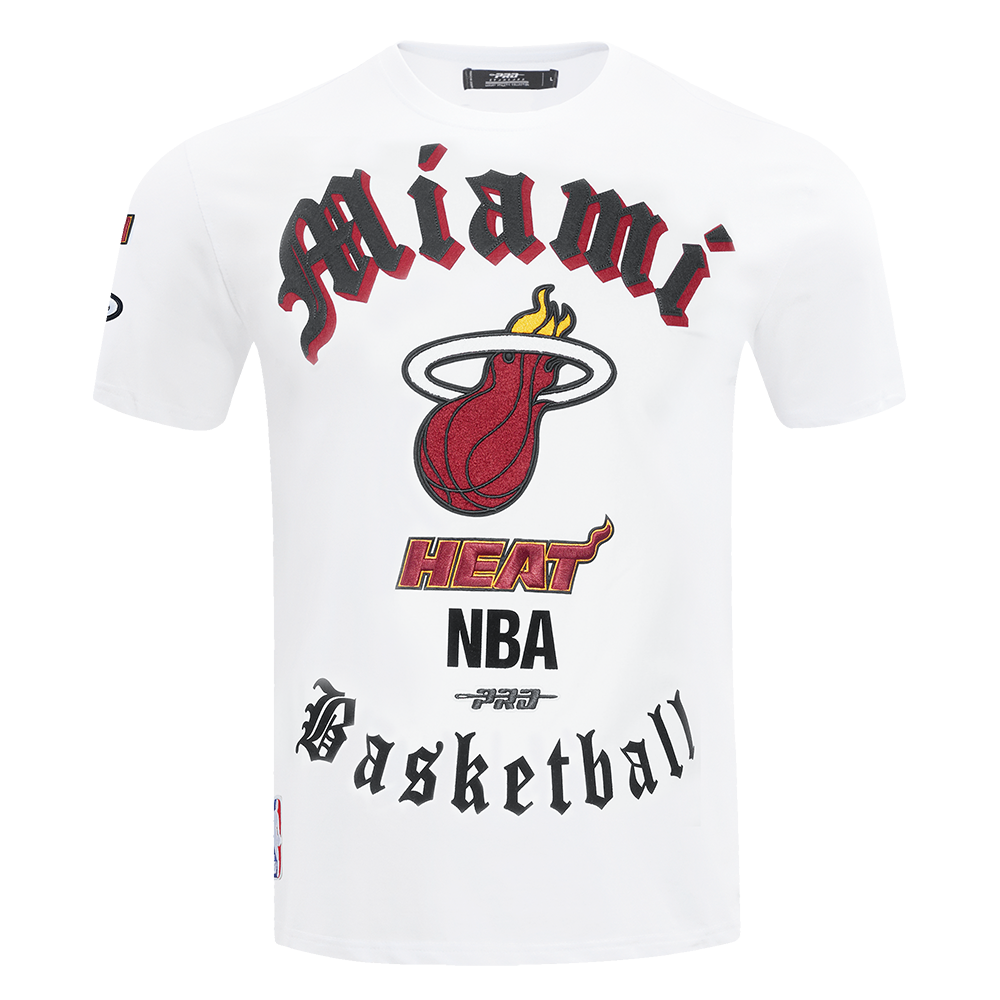 PLAYERA NBA MIAMI HEAT OLD ENGLISH