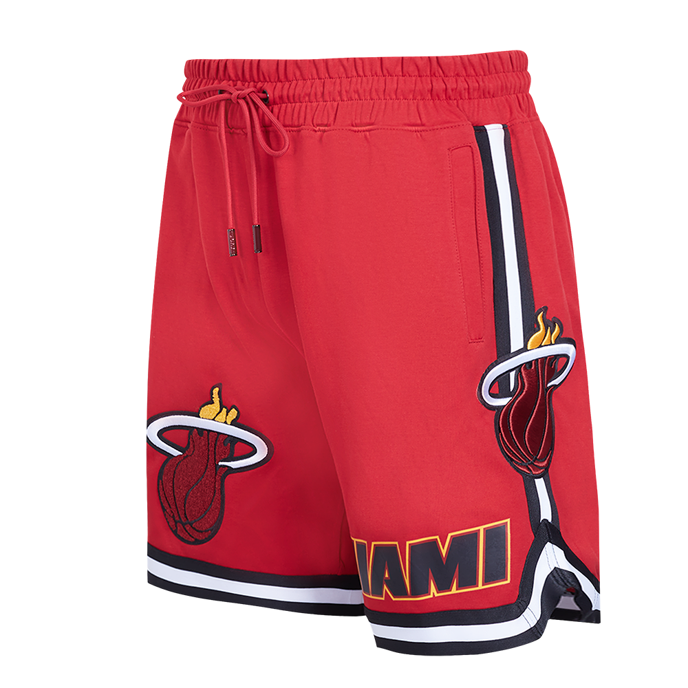SHORTS DE BASQUETBOL NBA MIAMI HEAT CLASSIC CHENILLE