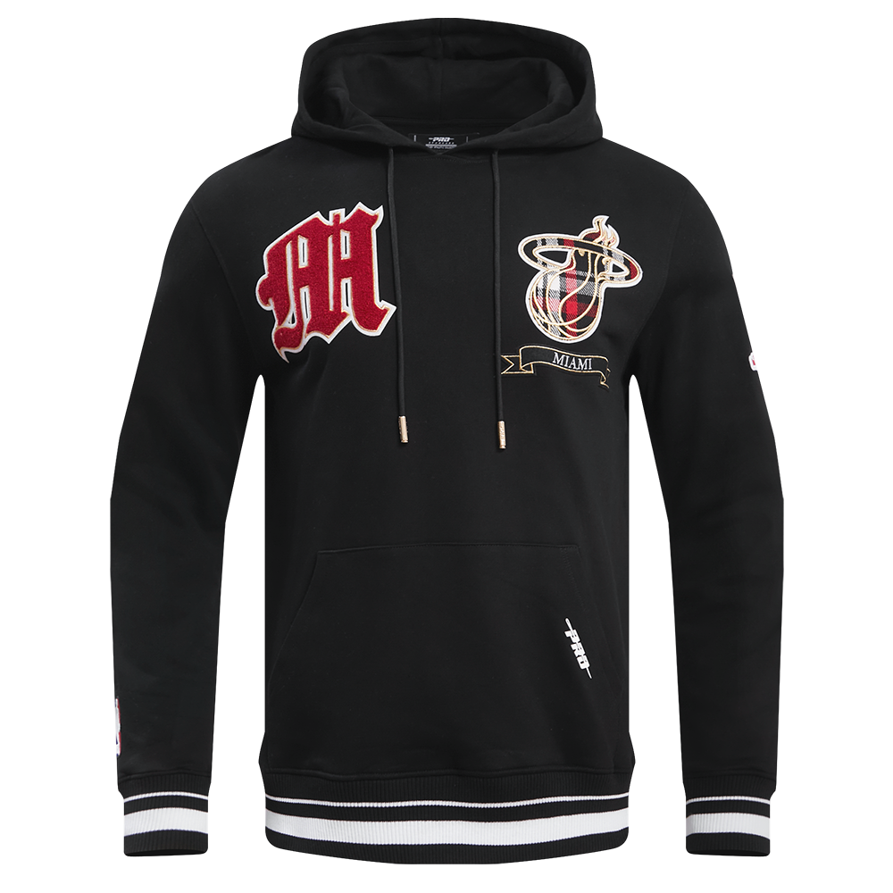 SUDADERA CON GORRO NBA MIAMI HEAT PRO PREP