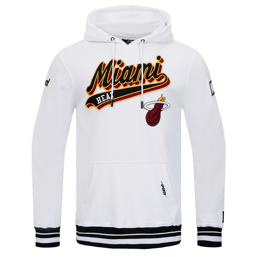 SUDADERA CON GORRO NBA MIAMI HEAT SCRIPT TAIL