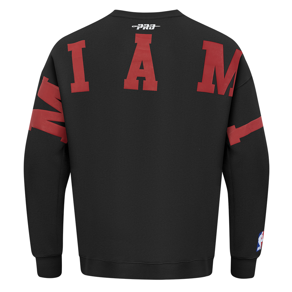 SUDADERA DE CUELLO REDONDO NBA MIAMI HEAT WINGSPAN