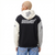 SUDADERA CON GORRO NBA MIAMI HEAT REVERSE FRENCH TERRY